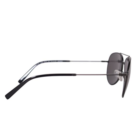 Chesterfield Mens Pilot Aviator Polarized Sunglasses - Matte Black/Black - NWT - Picture 3 of 8